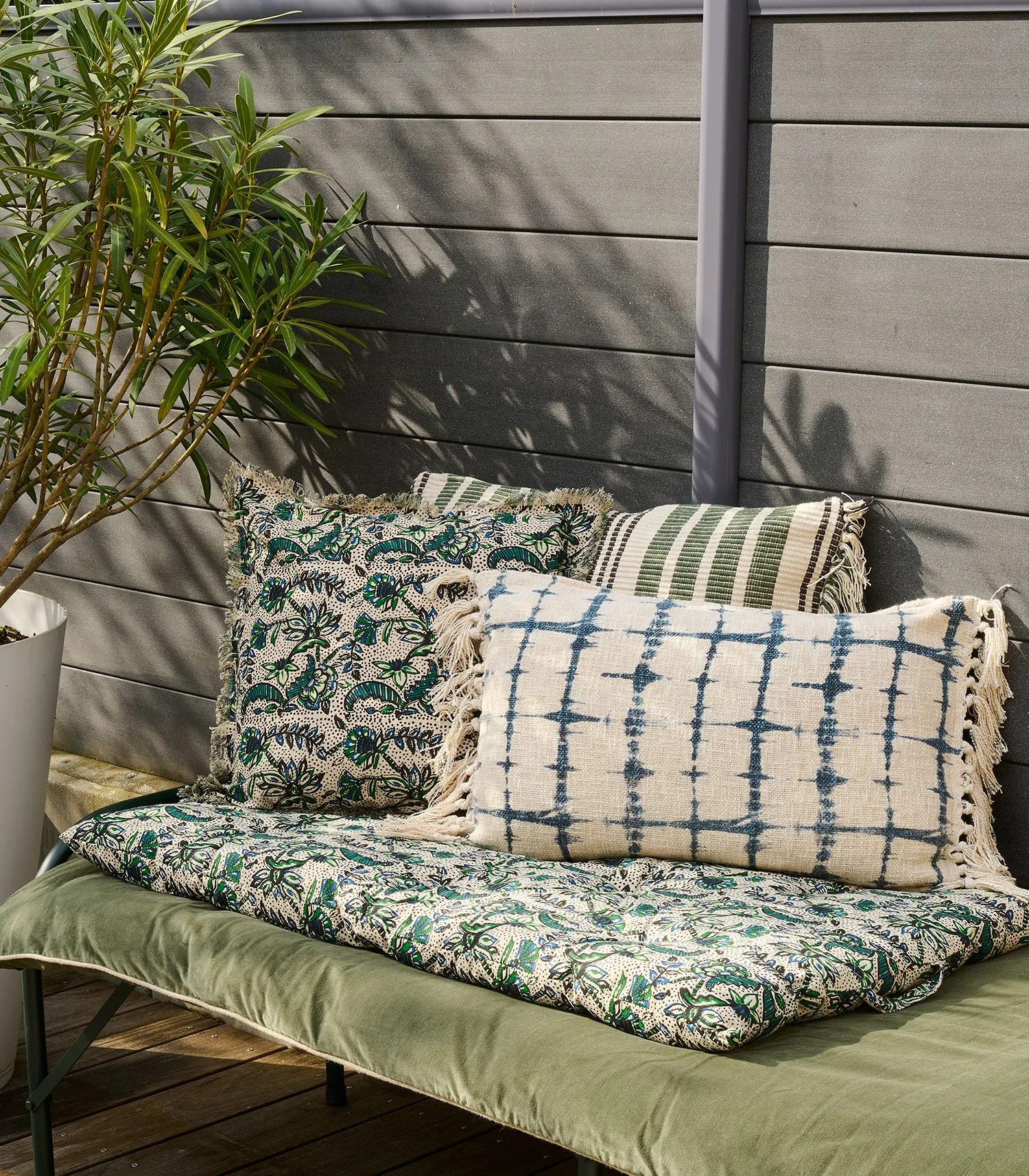 Housse de coussin - Tie and Dye- Madam Stoltz 
